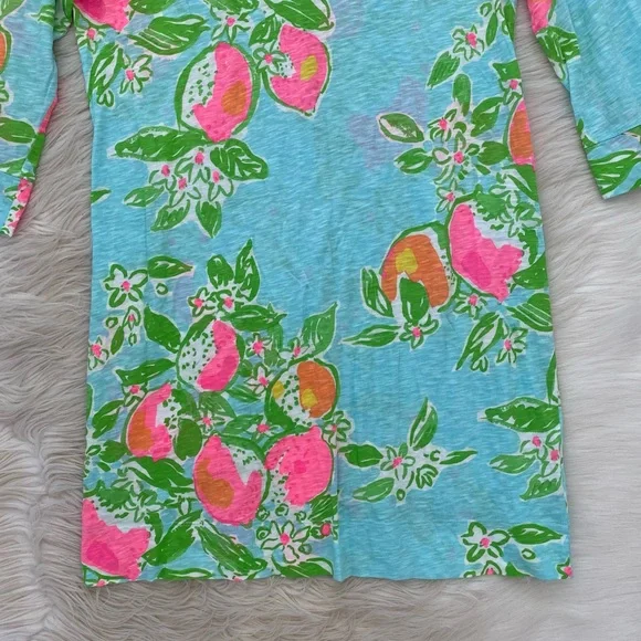 Lilly Pulitzer Marlowe Dress Pink Lemonade - Picture 5 of 16
